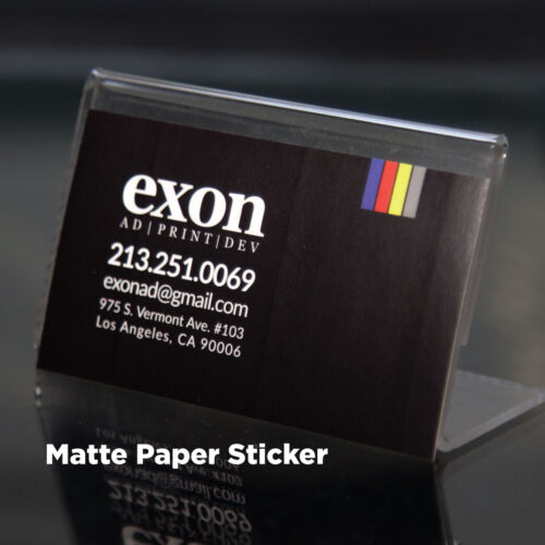Matte-Paper-Sticker